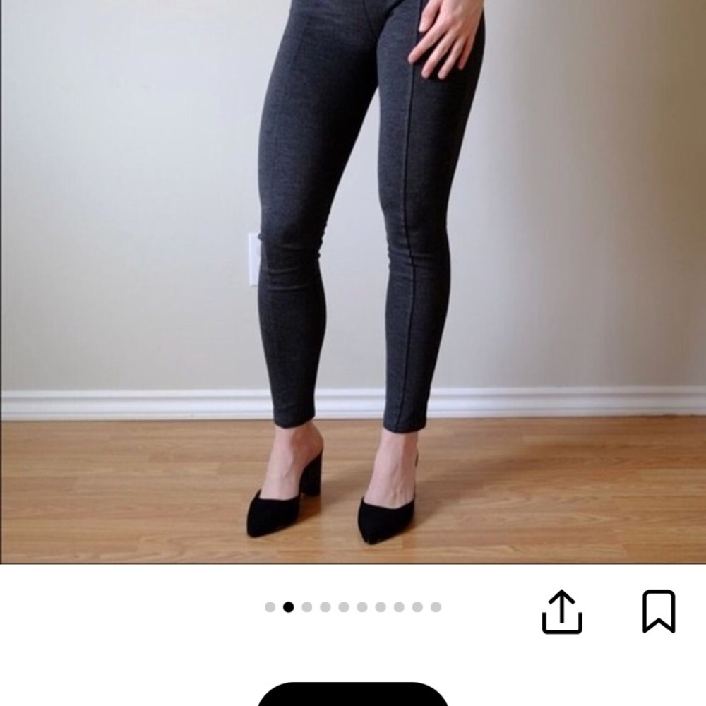 Aritzia Tailored Front Seam Dress Leggings Talula - Picture 4 of 5